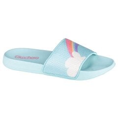 Шлепанцы для девочек Skechers Sunny Slides-Dreamy Steps Jr 86994L-LBMT, синие цена и информация | Детские тапочки, домашняя обувь | pigu.lt