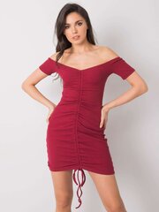 Suknelė moterims Eduarda 291999424, raudona kaina ir informacija | Suknelės | pigu.lt