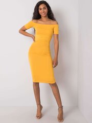 Suknelė moterims Dorita 291999469, geltona kaina ir informacija | Suknelės | pigu.lt