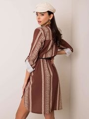 Платье женское Elisa 291999707, коричневое цена и информация | Платья | pigu.lt