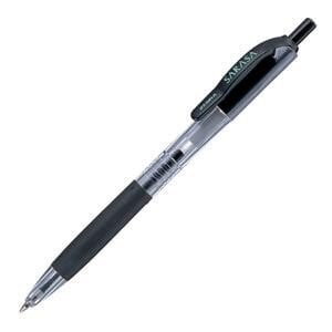 Automatinis gelinis rašiklis Zebra sarasa, 0,7 mm, juodas цена и информация | Rašymo priemonės | pigu.lt