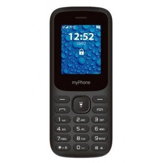 MyPhone 2220, 32 MB, Dual SIM Black kaina ir informacija | Mobilieji telefonai | pigu.lt