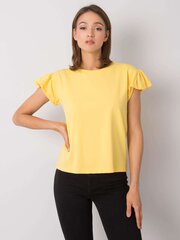 Marškinėliai moterims Ansley 292001958, geltoni kaina ir informacija | Marškinėliai moterims | pigu.lt