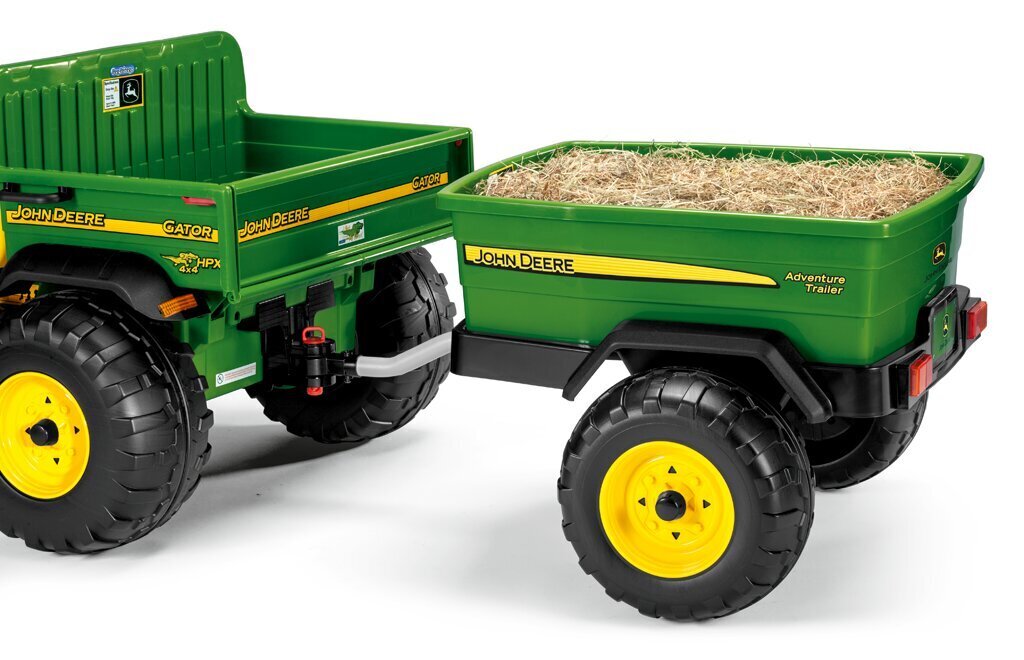 Priekaba Peg Perego John Deere Adventure Trailer kaina ir informacija | Elektromobiliai vaikams | pigu.lt