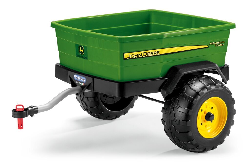 Priekaba Peg Perego John Deere Adventure Trailer kaina ir informacija | Elektromobiliai vaikams | pigu.lt