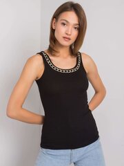 Женская футболка Jaylee 292002317, черная цена и информация | Футболка женская | pigu.lt