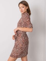 Платье для женщин Jianna 292002385, коричневое цена и информация | Платья | pigu.lt