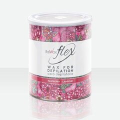 Воск для депиляции Italwax Tin Lipo Wax Flex Raspberry, 800 г цена и информация | Средства для депиляции | pigu.lt