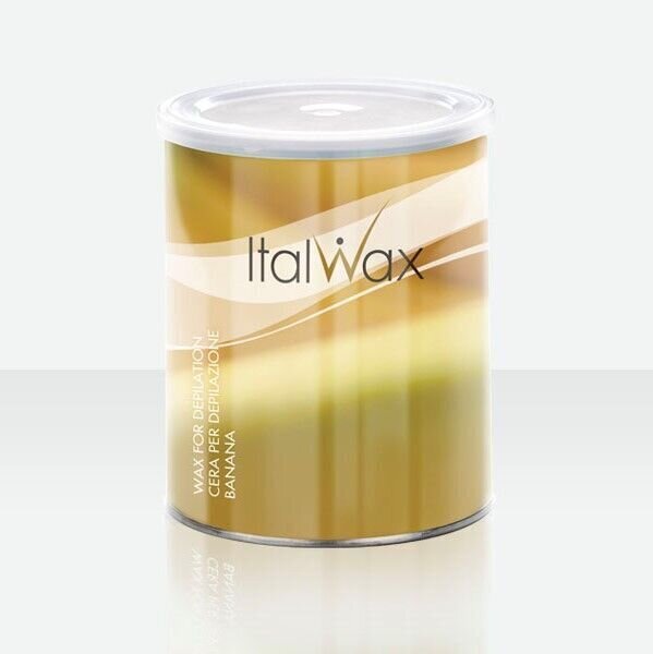 Depiliacinis vaškas Italwax Tin Lipowax Classic Banana, 800 g kaina ir informacija | Depiliacijos priemonės | pigu.lt