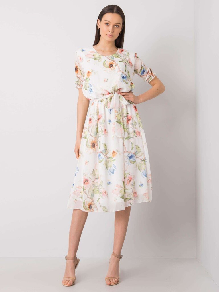 Suknelė moterims Maelle 292005025, balta kaina ir informacija | Suknelės | pigu.lt