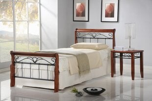 Кровать Halmar Veronica 90x200 см, коричневый цена и информация | Кровати | pigu.lt