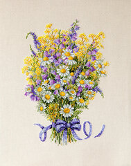 Merejka Набор для вашивания Летние цветы SK72 цена и информация | Принадлежности для вышивания | pigu.lt