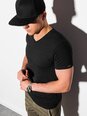 Marškinėliai vyrams Ombre basic S1369, juodi