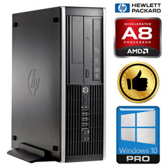 HP 6305 SFF A8-5500 4GB 500GB WIN10PRO/W7P kaina ir informacija | Stacionarūs kompiuteriai | pigu.lt