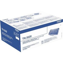 Kasetė lazeriniam spausdintuvui Brother TN-3520 (TN3520P), juoda kaina ir informacija | Kasetės lazeriniams spausdintuvams | pigu.lt