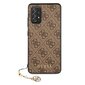 Dėklas telefonui Original Guess 4G Charms Collection Hardcase skirtas Samsung Galaxy A52 5G, rudas цена и информация | Telefono dėklai | pigu.lt