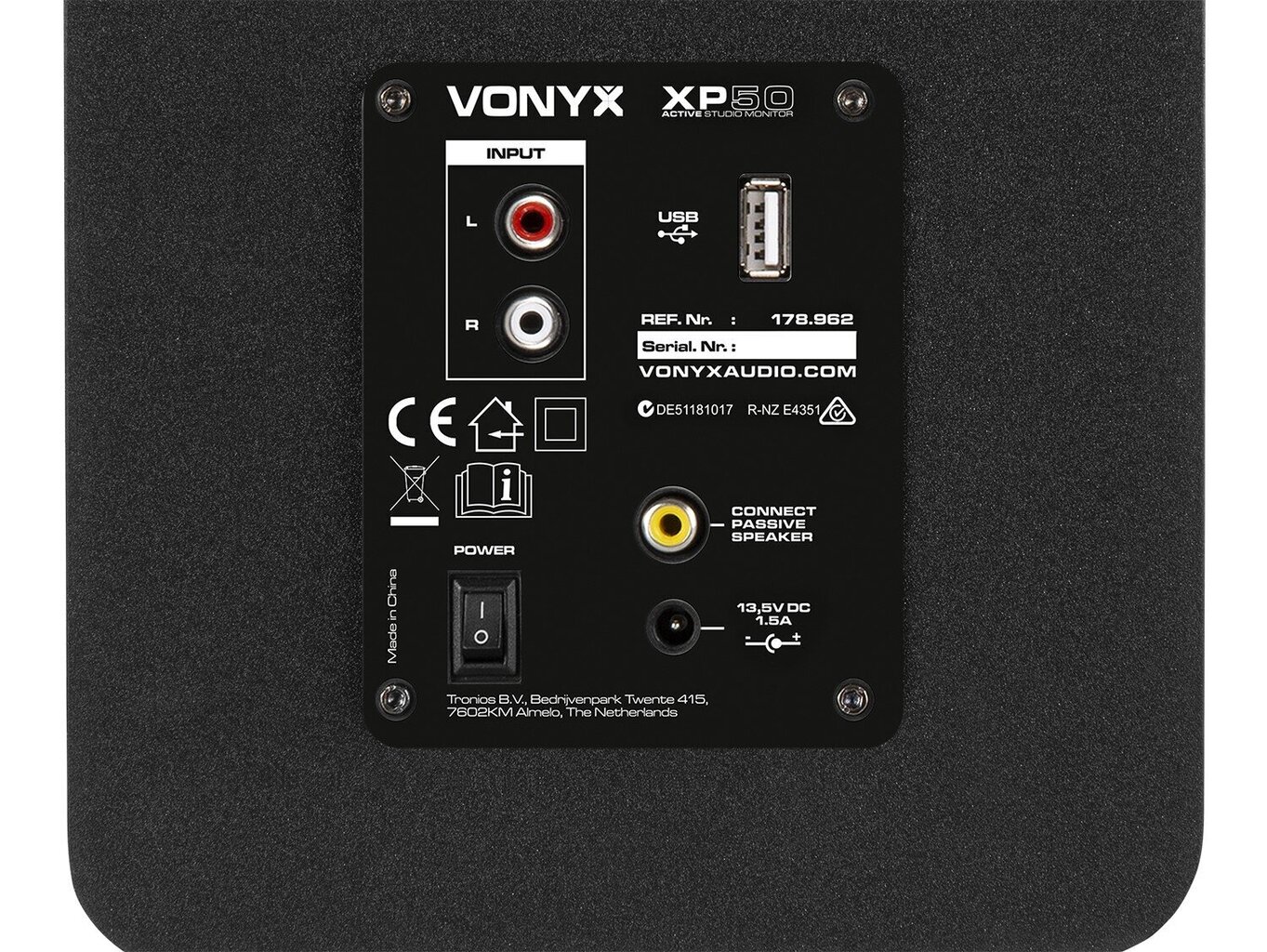 Vonyx XP50 kaina ir informacija | Garso kolonėlės | pigu.lt