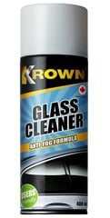 Эффективный очиститель для стекол удаляет пятна от жира, масла и никотина KROWN  цена и информация | Автохимия | pigu.lt