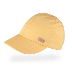 Medvilninė vienguba kepurė su snapeliu berniukams TuTu, geltona kaina ir informacija | Kepurės, pirštinės, šalikai berniukams | pigu.lt
