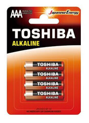 Toshiba 159940 батарейки, 4 шт. цена и информация | Батарейки | pigu.lt
