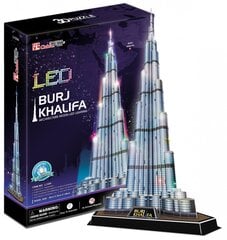 Cubic Fun Burj Khalifa 3D dėlionė kaina ir informacija | Dėlionės (puzzle) | pigu.lt