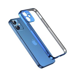 Joyroom New Beauty Series ultra thin case with electroplated frame, skirtas iPhone 12 Pro Max, juodas kaina ir informacija | Telefono dėklai | pigu.lt