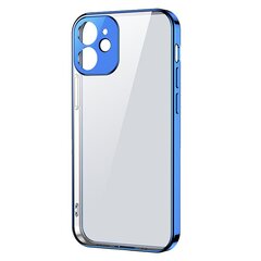 Чехол Joyroom New Beauty Series ultra thin case with electroplated frame для iPhone 12 Pro Max, синий цена и информация | Чехлы для телефонов | pigu.lt
