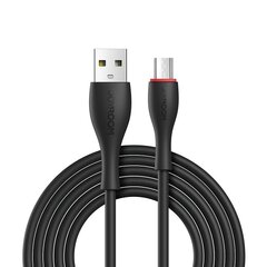 Joyroom USB - micro USB cable 2,4 A 1 m black (S-1030M8) цена и информация | Кабели для телефонов | pigu.lt