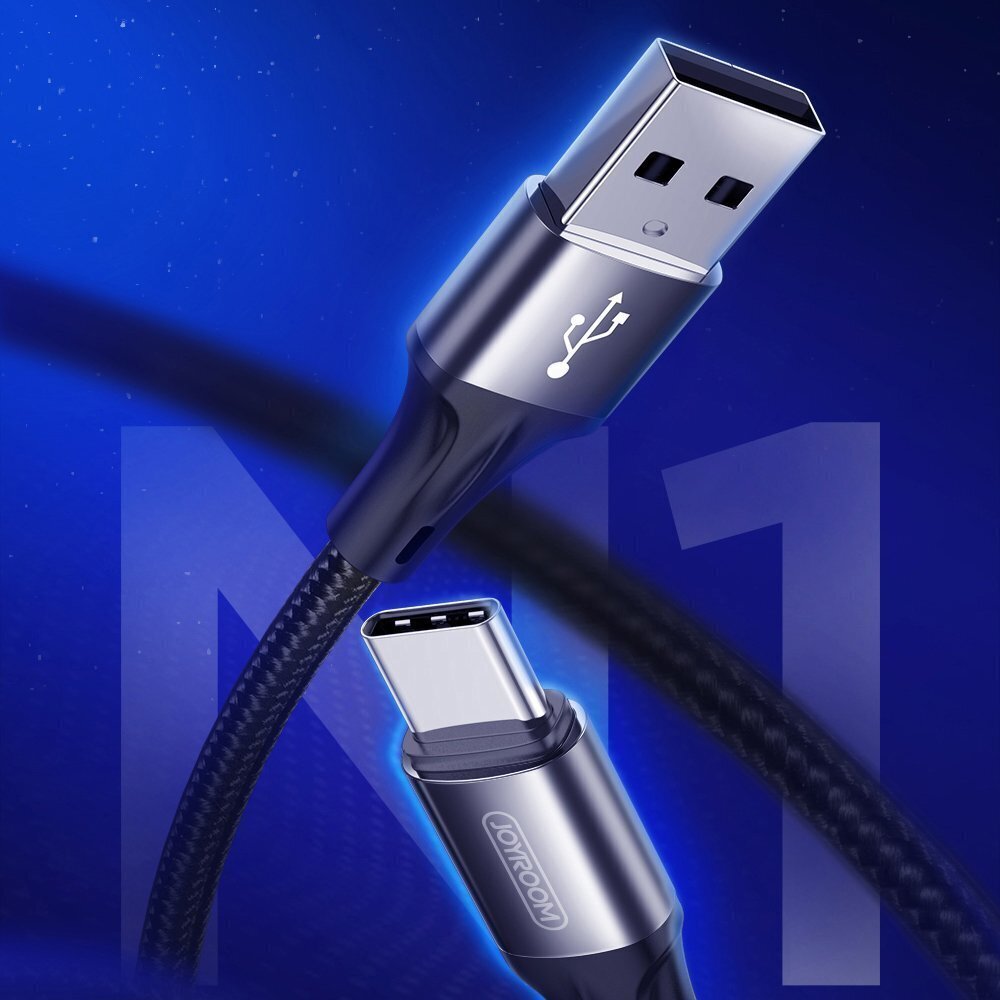 Kabelis Joyroom USB - USB Type C cable 3 A, 1 m (S-1030N1) kaina ir informacija | Laidai telefonams | pigu.lt