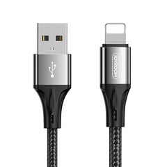 Joyroom USB - Lightning cable 3 A 1,5 m black (S-1530N1) цена и информация | Кабели для телефонов | pigu.lt