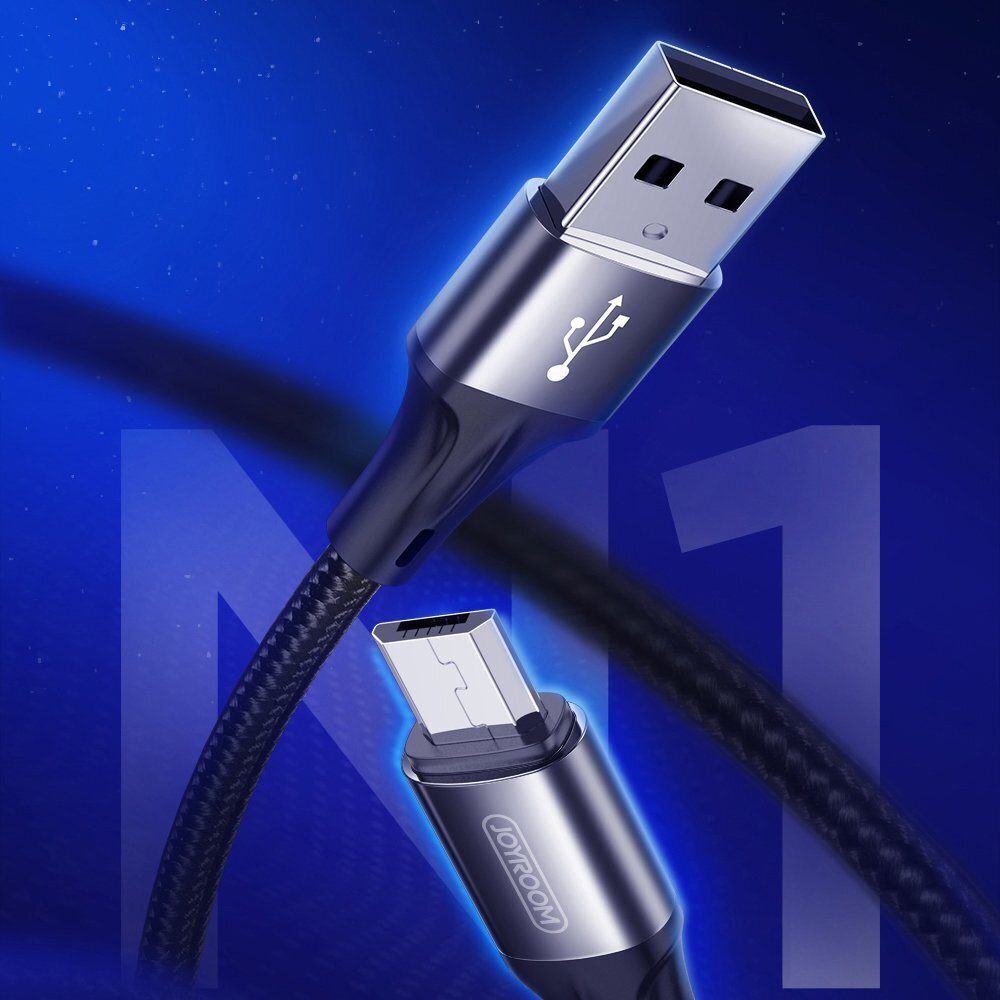 Joyroom, USB - micro USB, 1.5 m kaina ir informacija | Laidai telefonams | pigu.lt
