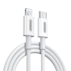 Кабель Joyroom USB C - Lightning (сертифицирован MFI) Power Delivery 3 A 1.2 м, белый (S-M420) цена и информация | Кабели для телефонов | pigu.lt
