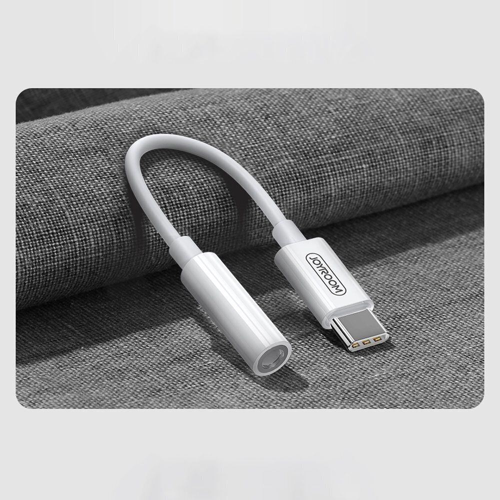 Adapteris Joyroom SH-C1, 3.5 mm mini jack-USB Type C цена и информация | Adapteriai, USB šakotuvai | pigu.lt