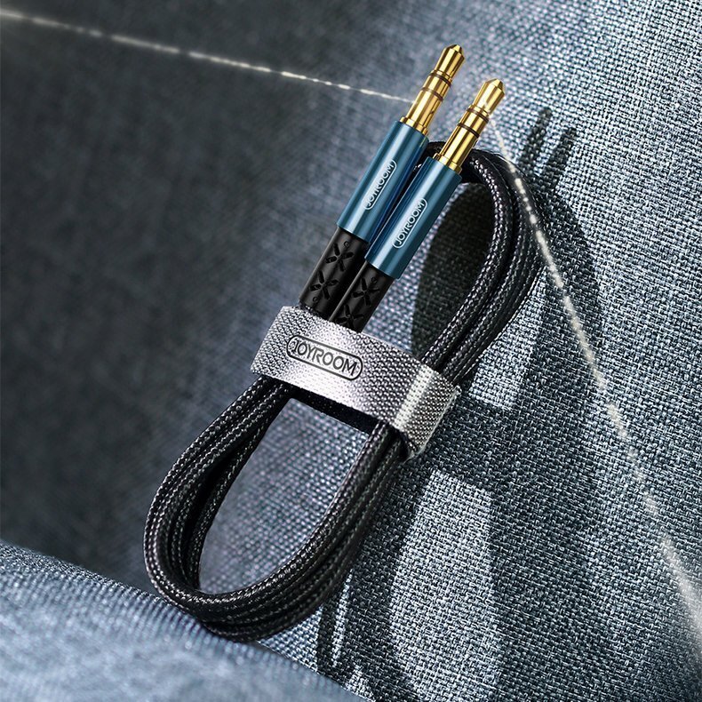 Kabelis Joyroom stereo audio AUX cable 3,5 mm mini jack, 2 m (SY-20A1) kaina ir informacija | Kabeliai ir laidai | pigu.lt