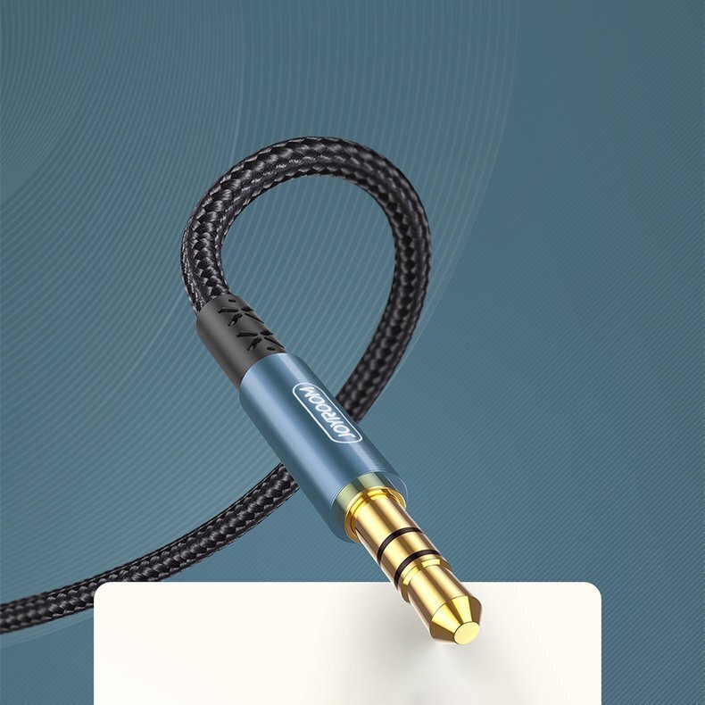Kabelis Joyroom stereo audio AUX cable 3,5 mm mini jack, 2 m (SY-20A1) kaina ir informacija | Kabeliai ir laidai | pigu.lt