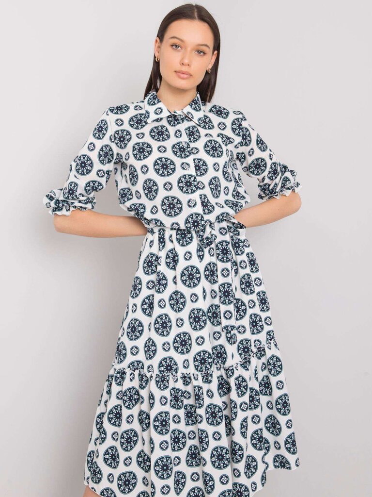 Suknelė moterims Avelina 292005714, balta kaina ir informacija | Suknelės | pigu.lt