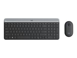 Logitech MK470 NORDIC kaina ir informacija | Klaviatūros | pigu.lt