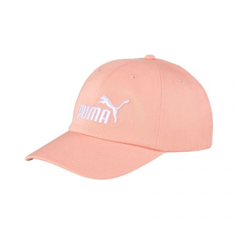 Kepurė moterims Puma ESS Cap Apricot 22416 34, rožinė цена и информация | Kepurės moterims | pigu.lt