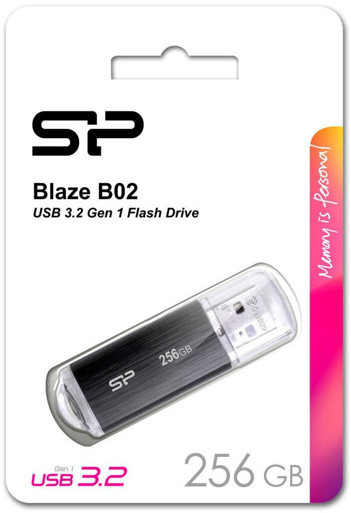 Silicon Power Blaze 256 GB kaina ir informacija | USB laikmenos | pigu.lt