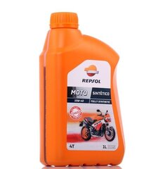 Синтетическое масло REPSOL MOTO SINTETICO 4T 10W40, 1 л цена и информация | Мотомасла | pigu.lt