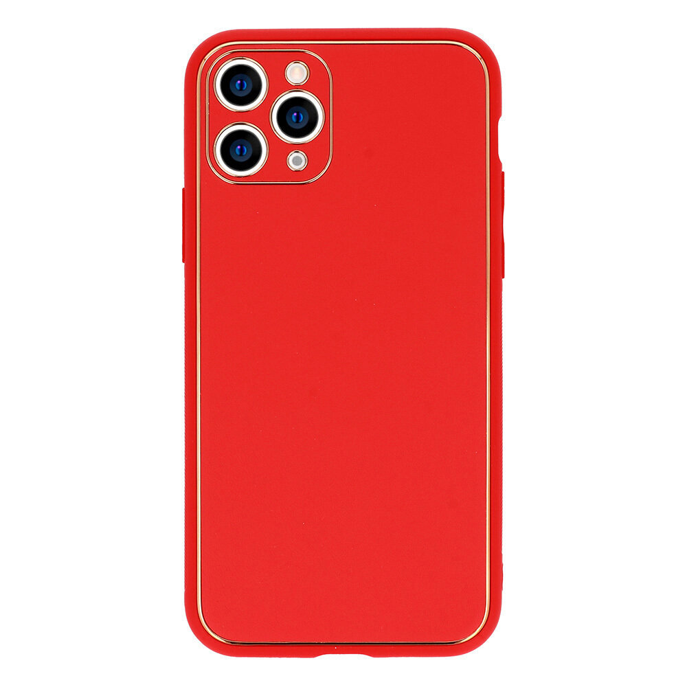 Dėklas telefonui Luxury, skirtas Samsung Galaxy S21 Plus, raudonas kaina ir informacija | Telefono dėklai | pigu.lt