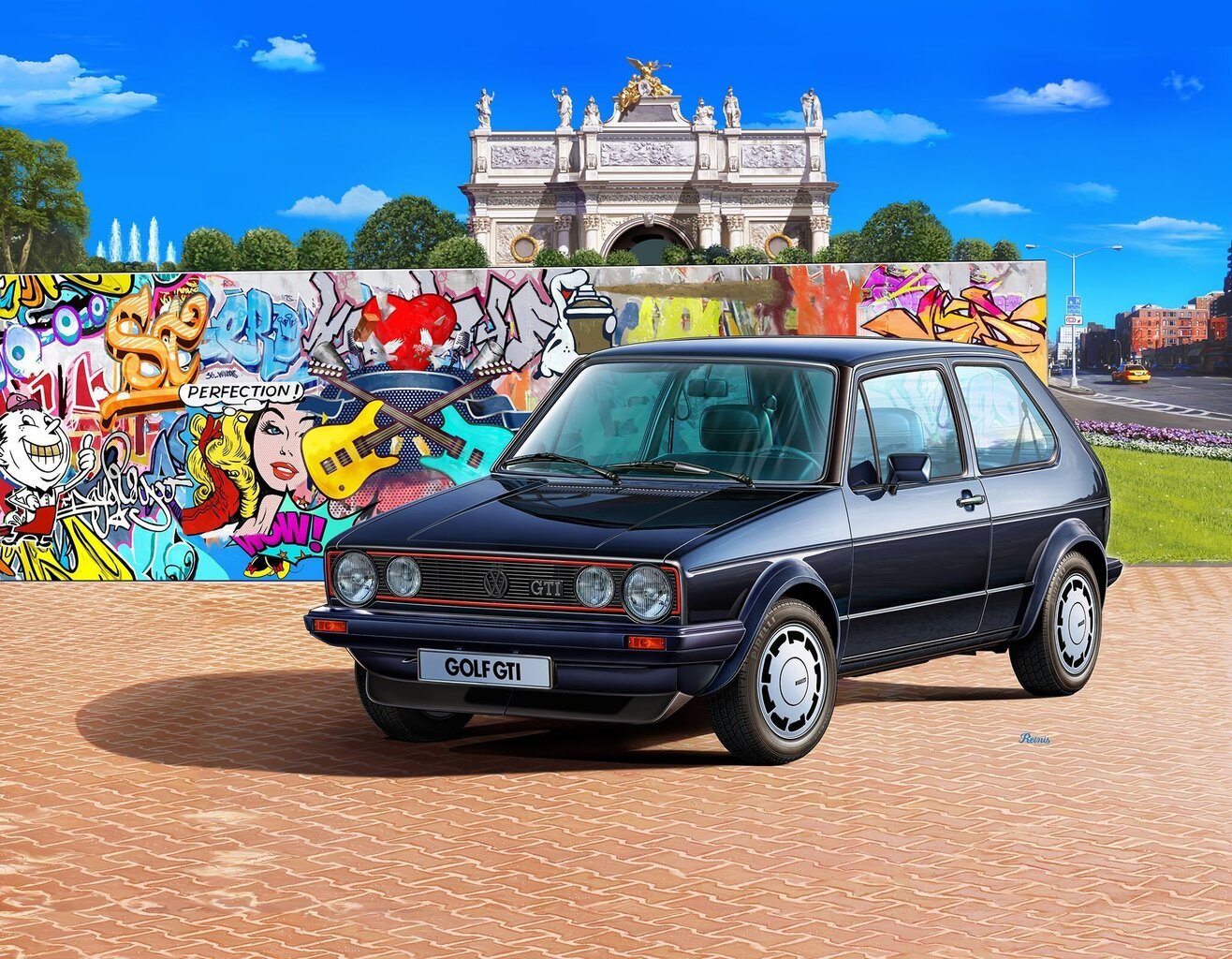 Konstruktorius Revell - 35 Years VW Golf 1 GTI Pirelli dovanų komplektas, 1/24, 05694 kaina ir informacija | Konstruktoriai ir kaladėlės | pigu.lt