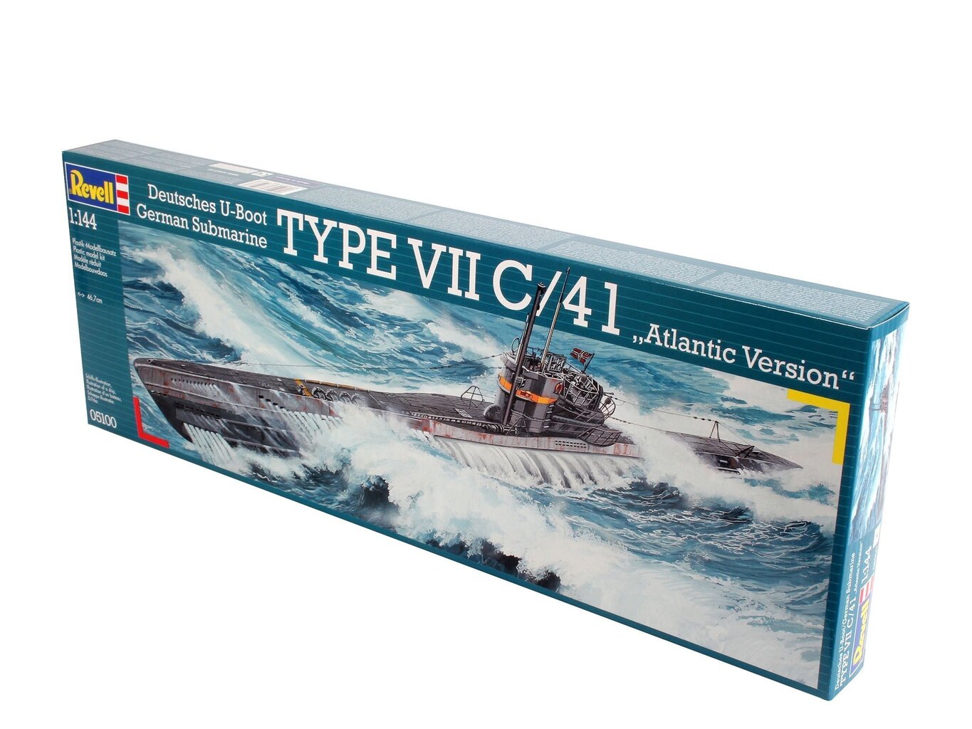 Konstruktorius revell - U-Boat Typ VIIC/41, 1/144, 05100 kaina ir informacija | Konstruktoriai ir kaladėlės | pigu.lt