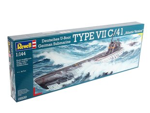 Konstruktorius revell - U-Boat Typ VIIC/41, 1/144, 05100 kaina ir informacija | Konstruktoriai ir kaladėlės | pigu.lt