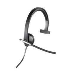 LOGITECH H650e Mono Headset USB цена и информация | Теплая повязка на уши, черная | pigu.lt