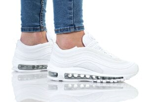 Laisvalaikio bateliai moterims Nike Air Max 97 GS 921522 104, balti цена и информация | Спортивная обувь, кроссовки для женщин | pigu.lt