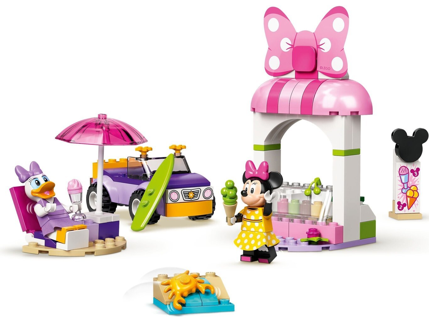 10773 LEGO® | Disney Mickey and Friends Pelytės Minės ledainė цена и информация | Konstruktoriai ir kaladėlės | pigu.lt