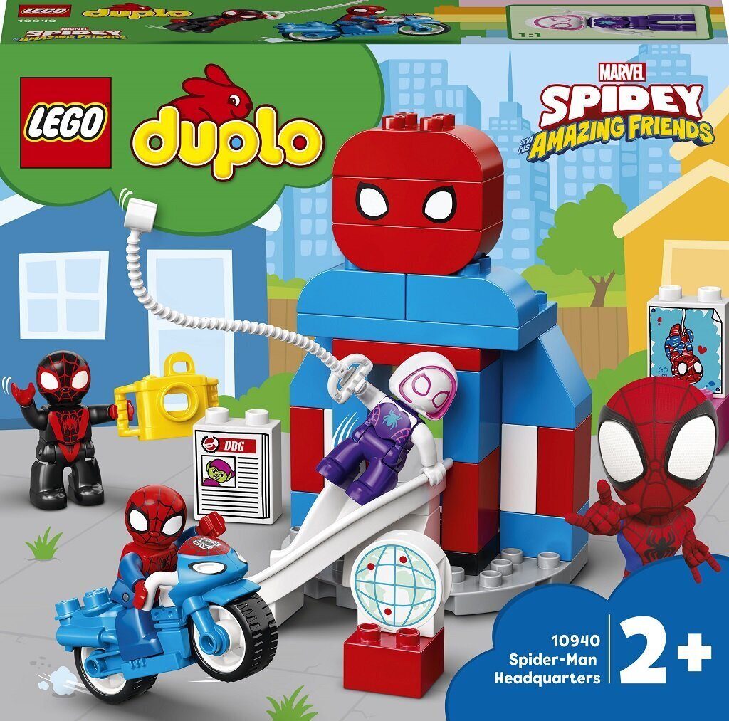 10940 LEGO® DUPLO Žmogaus voro būstinė цена и информация | Konstruktoriai ir kaladėlės | pigu.lt