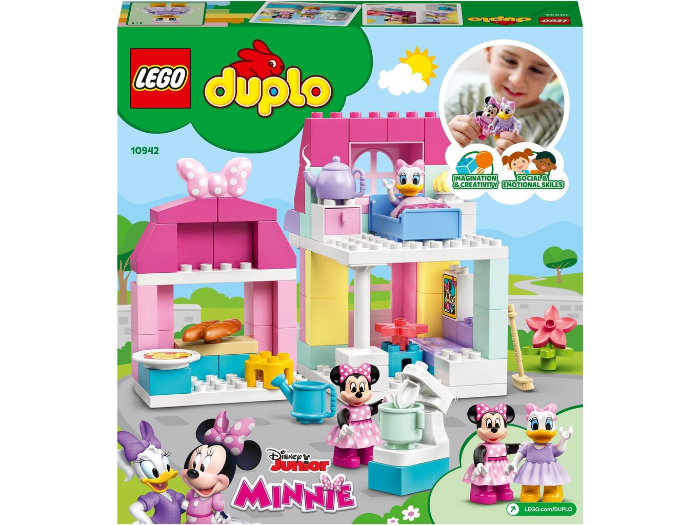 10942 LEGO® DUPLO Minės namai ir kavinė kaina ir informacija | Konstruktoriai ir kaladėlės | pigu.lt