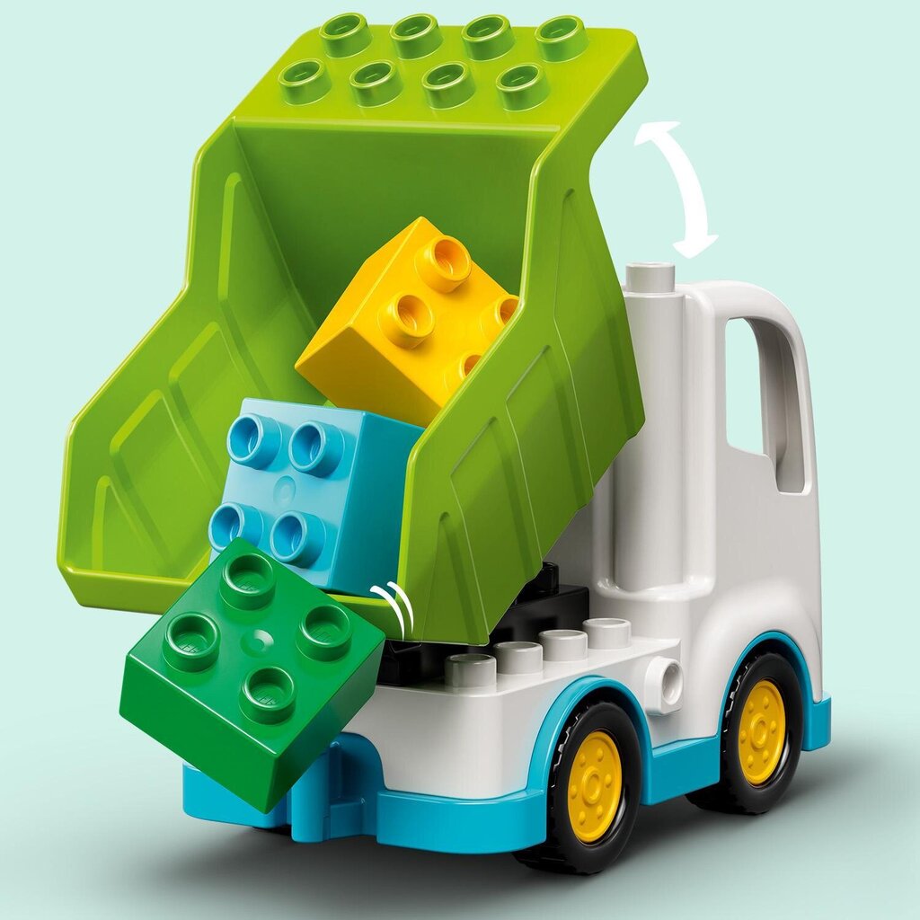 10945 LEGO® DUPLO Šiukšlių sunkvežimis цена и информация | Konstruktoriai ir kaladėlės | pigu.lt